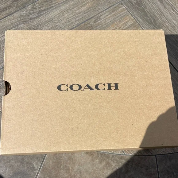 Coach Parker Handbag in Metallic Red Leather